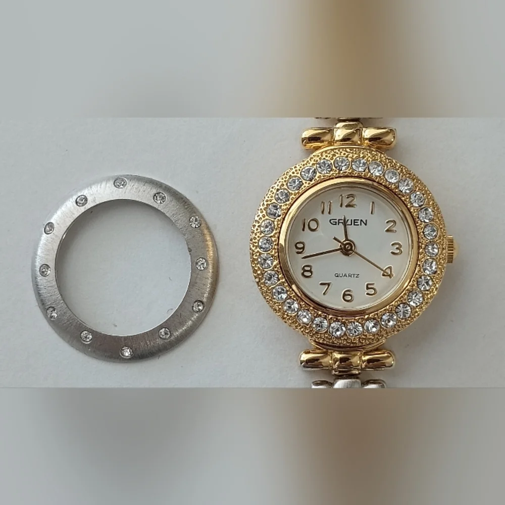 Gruen Watch Interchangeable Bezels Set.